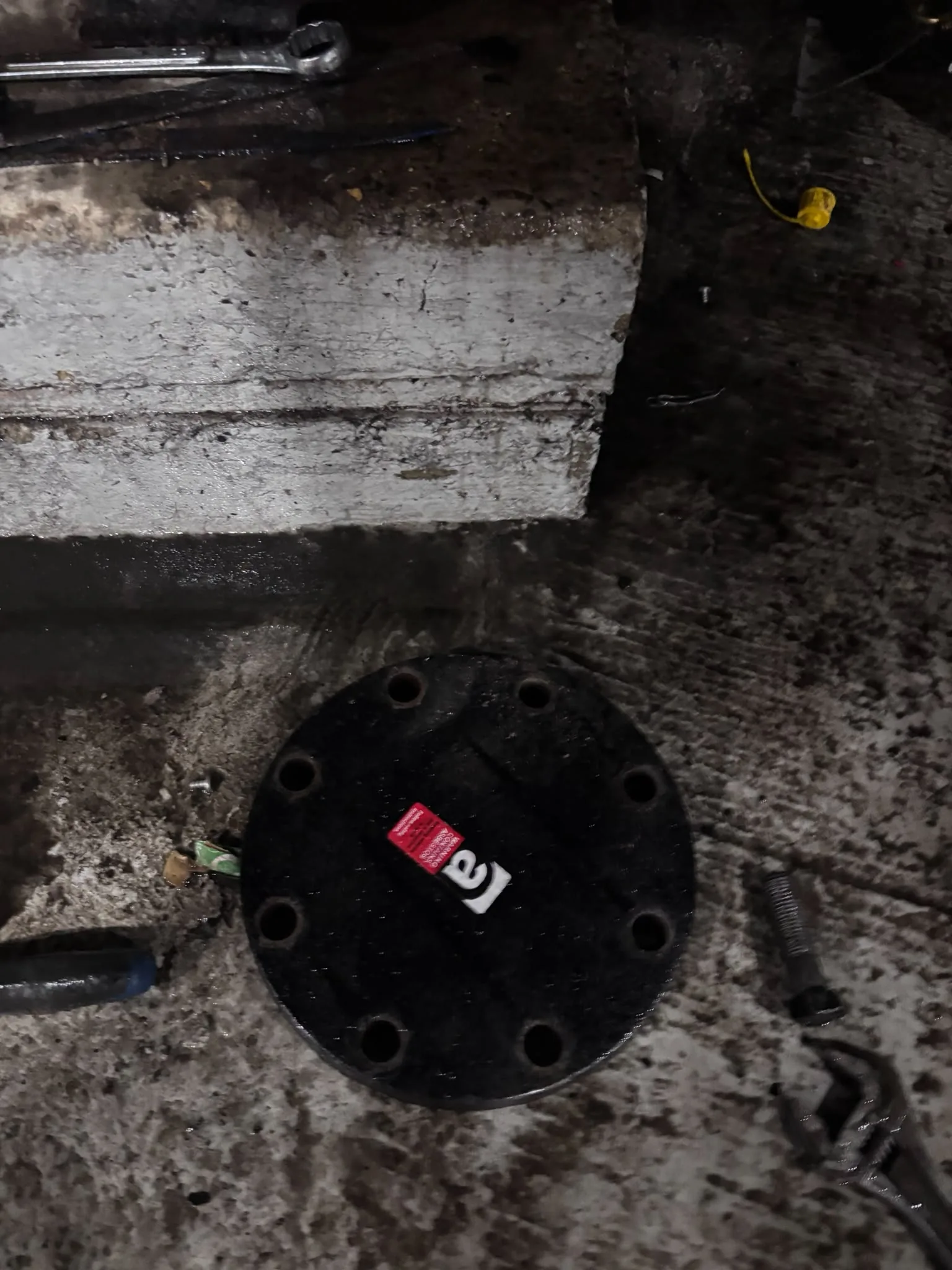 Artex scraping from a concrete ceiling during Brockley refurbishment